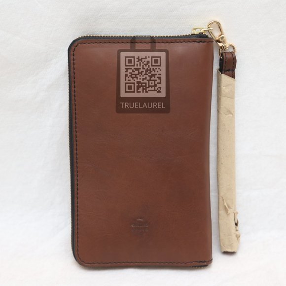 NEW BROWN Travel Wallet Chiaroscuro - Picture 7 of 13